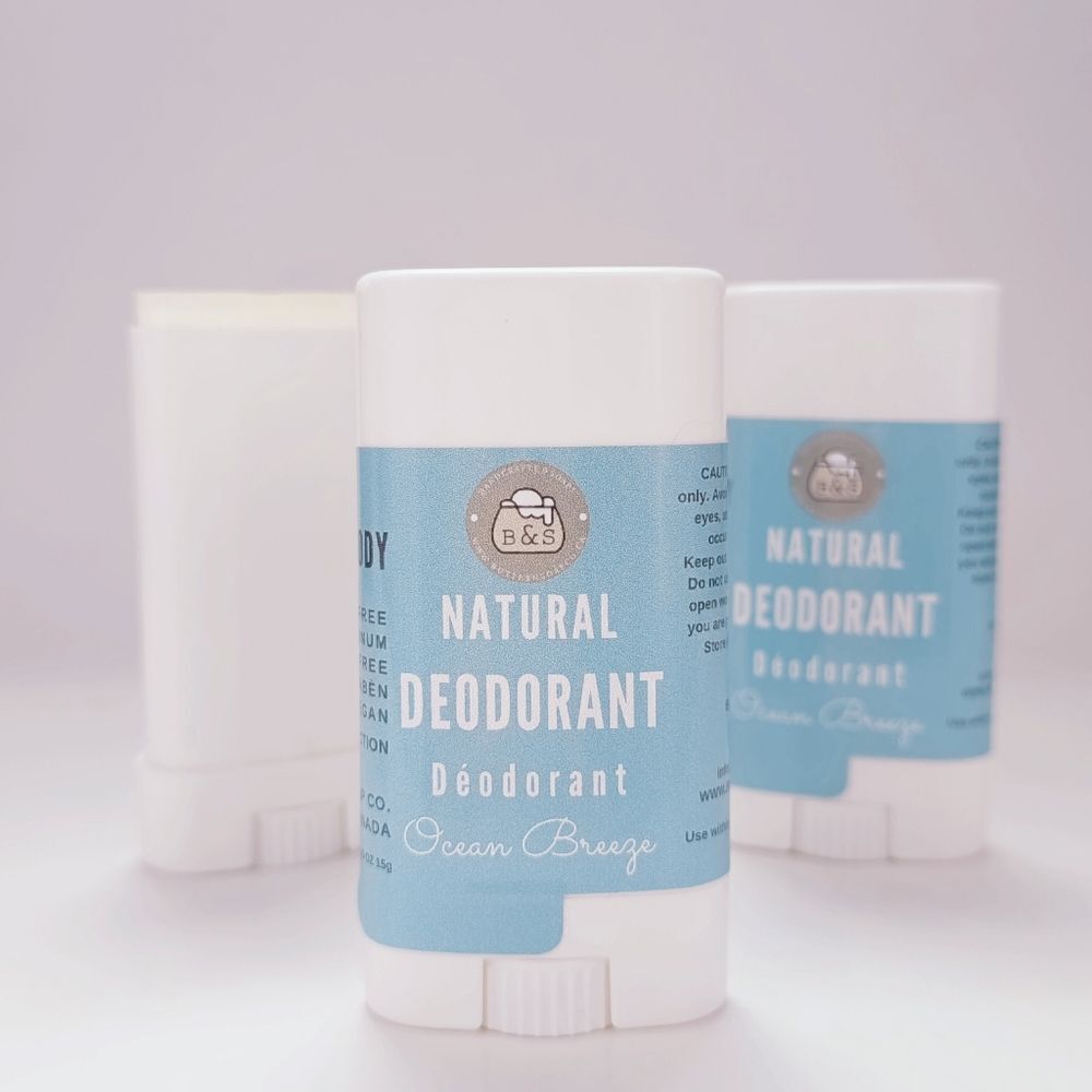 🌊Two Vegan Aluminum Free Deodorant travel size